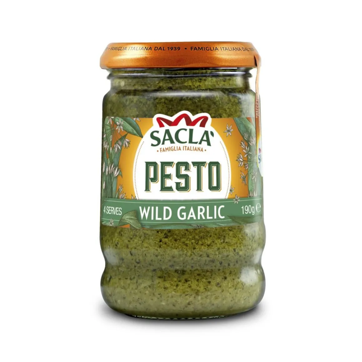 SACLA VILLI VALKOSIPULI PESTO 190 G