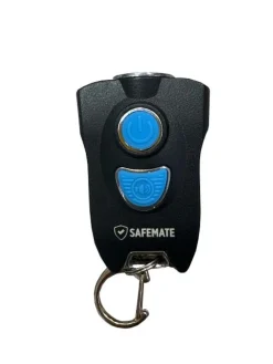 SAFEMATE AVAIMENPERÄVALO LADATTAVA 400LM +HÄLYTIN, MUSTA