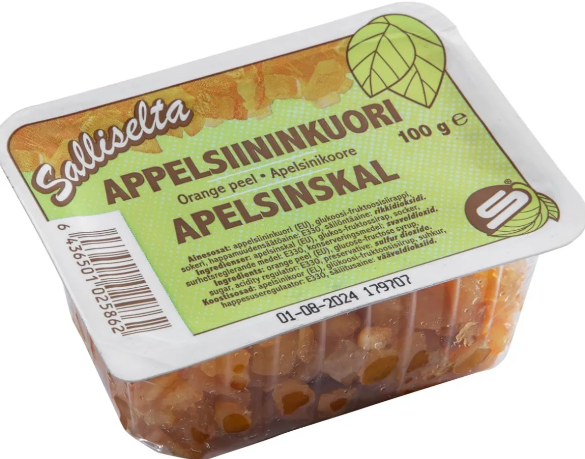 SALLINEN APPELSIINIKUORIPALA 100 G
