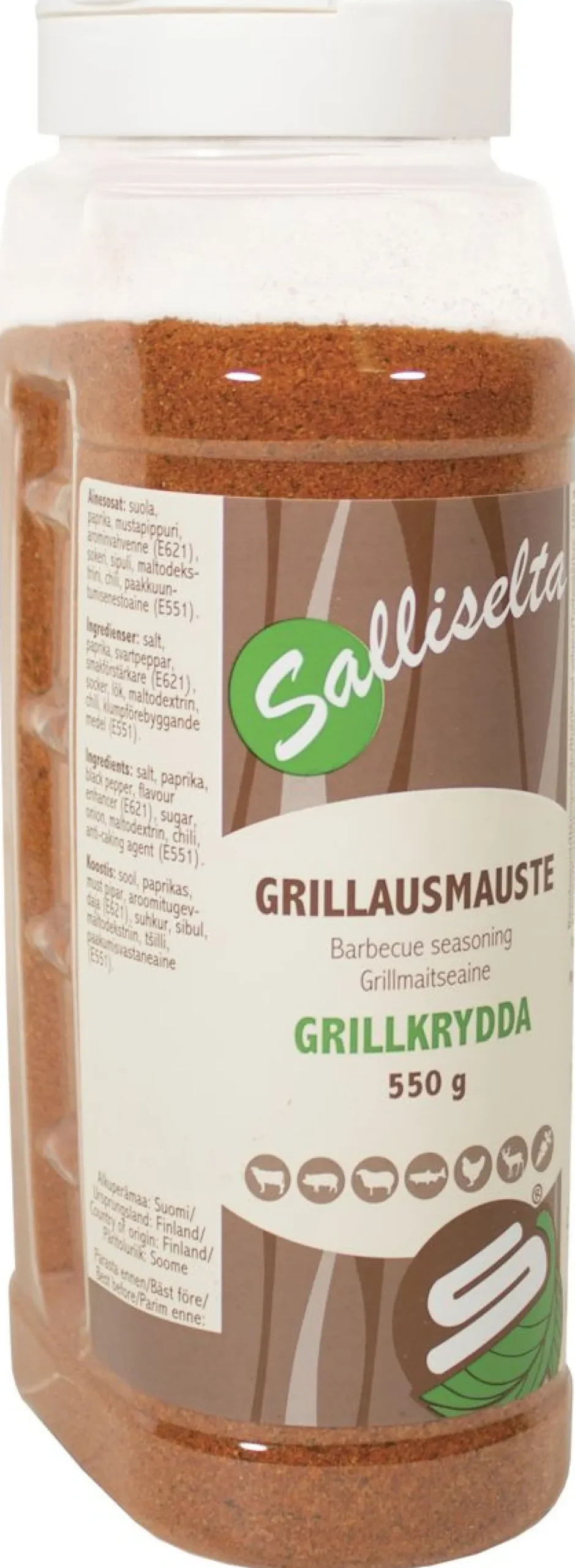 SALLINEN GRILLAUSMAUSTE 550 G