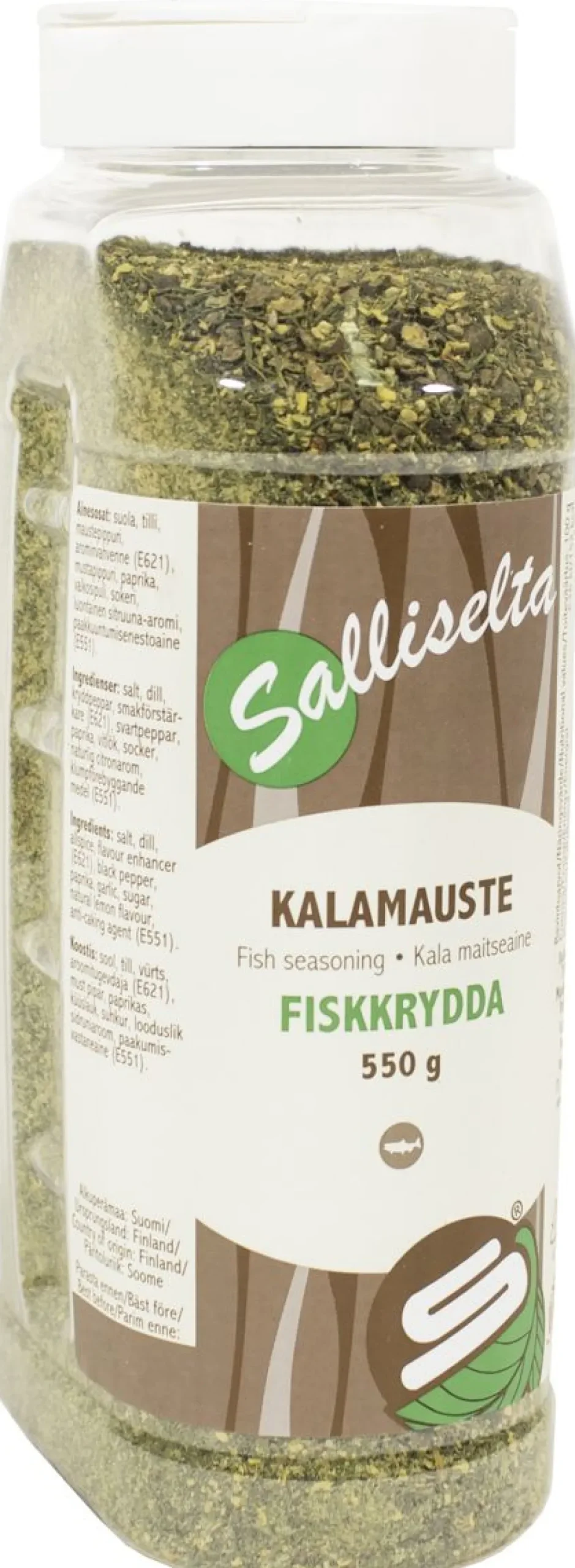 SALLINEN KALAMAUSTE 550 G