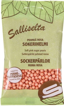 SALLINEN PEHMEÄ ROSA HELMI 80 G