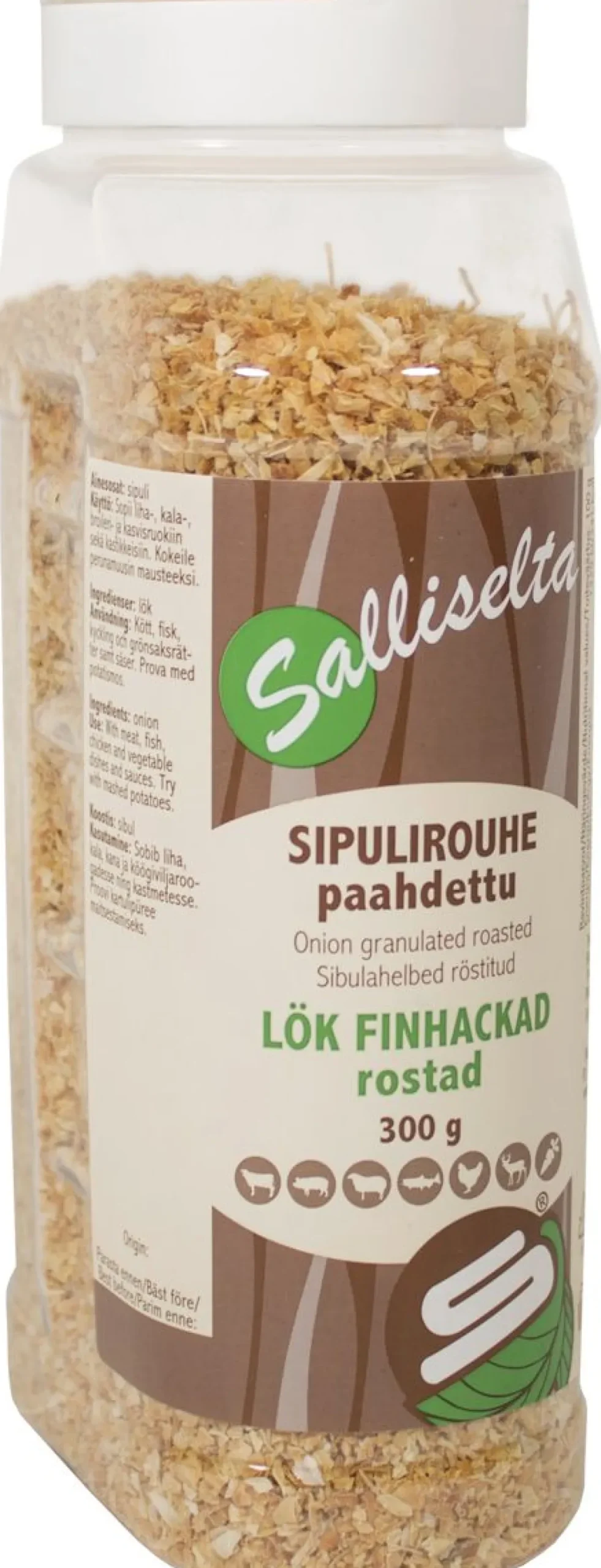 SALLINEN SIPULIROUHE PAAHDETTU 300 G
