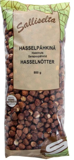 SALLINEN HASSELPÄHKINÄ 800 G