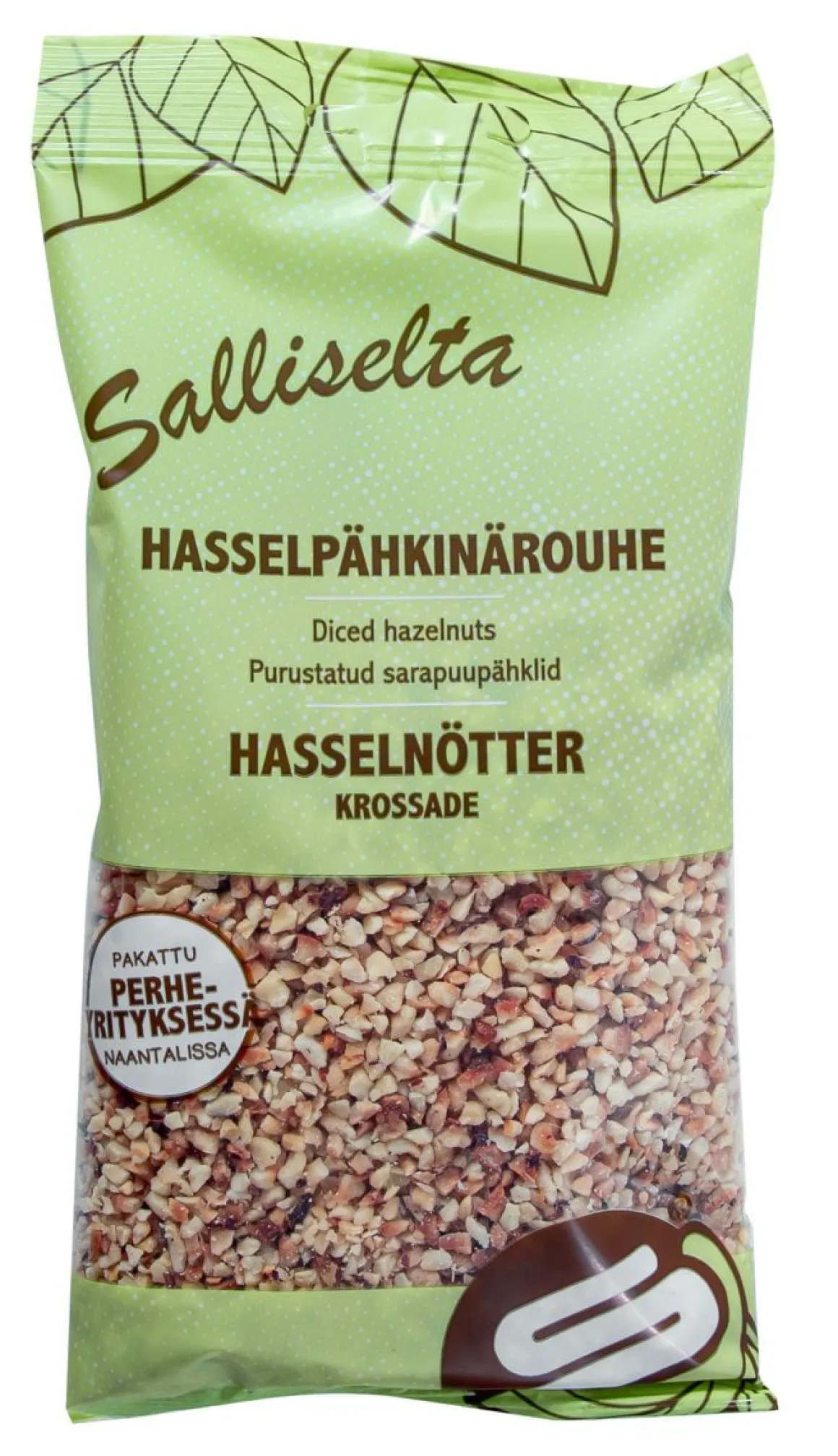SALLINEN HASSELPÄHKINÄ ROUHE 100 G