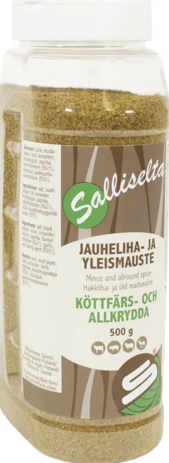 SALLINEN JAUHELIHA JA YLEISMAUSTE 500 G