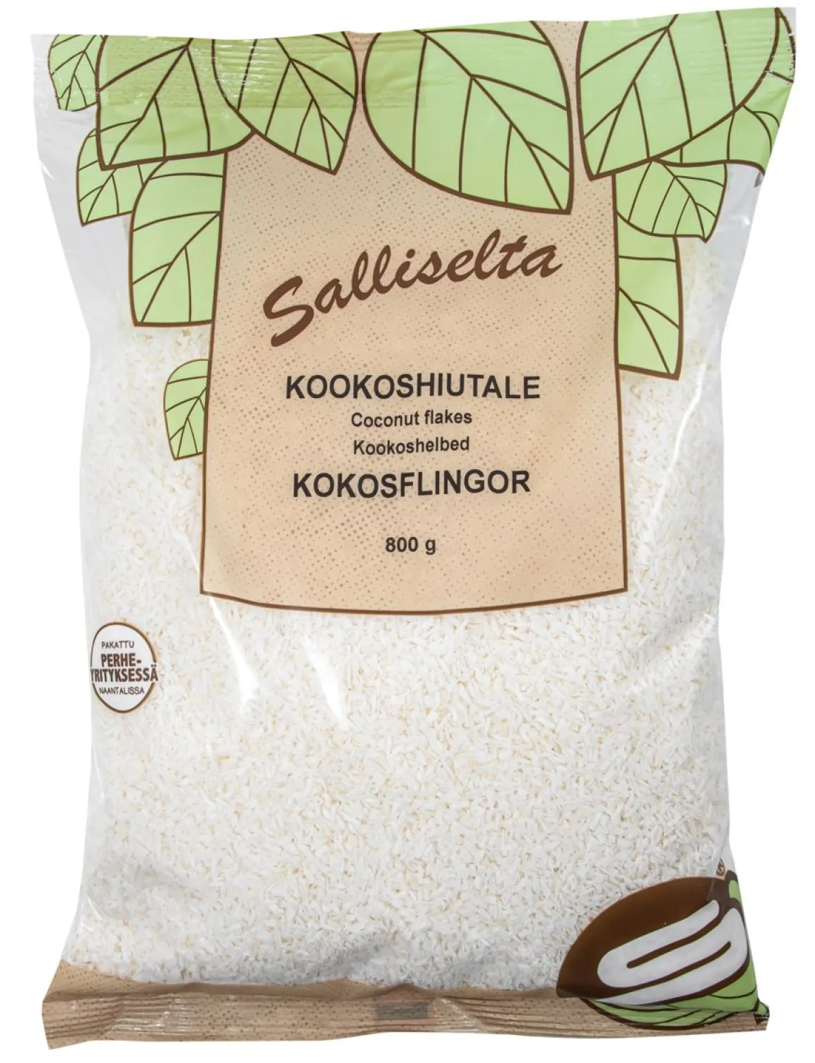 SALLINEN KOOKOSHIUTALE 800 G