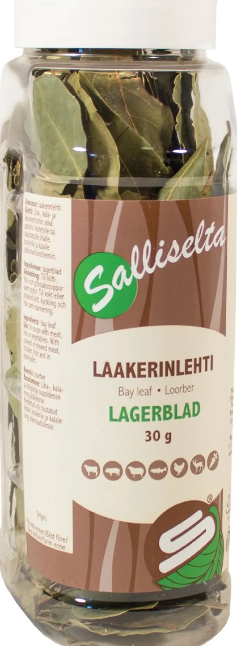 SALLINEN LAAKERINLEHTI 30 G