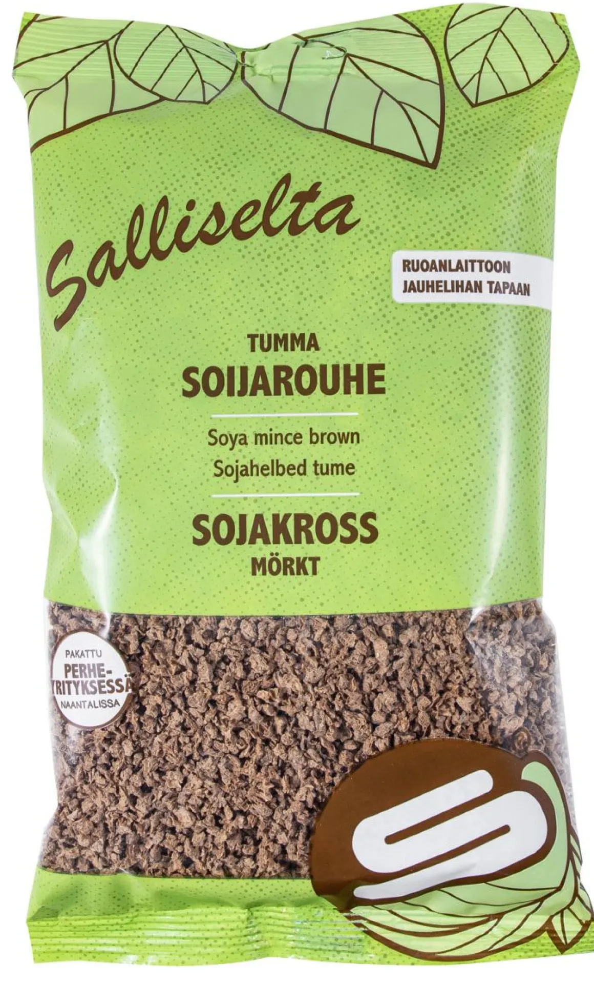 SALLINEN MAUSTESOIJAROUHE TUMMA 250 G