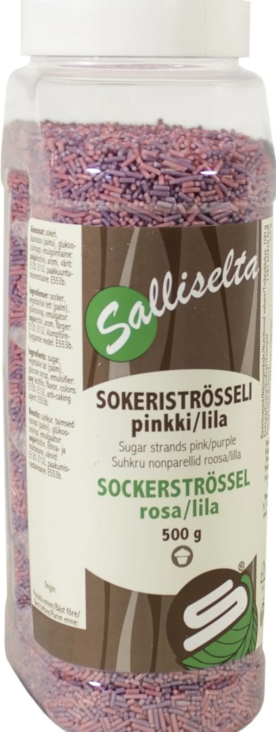 SALLINEN PINKKI-LILA STRÖSSELI 500 G