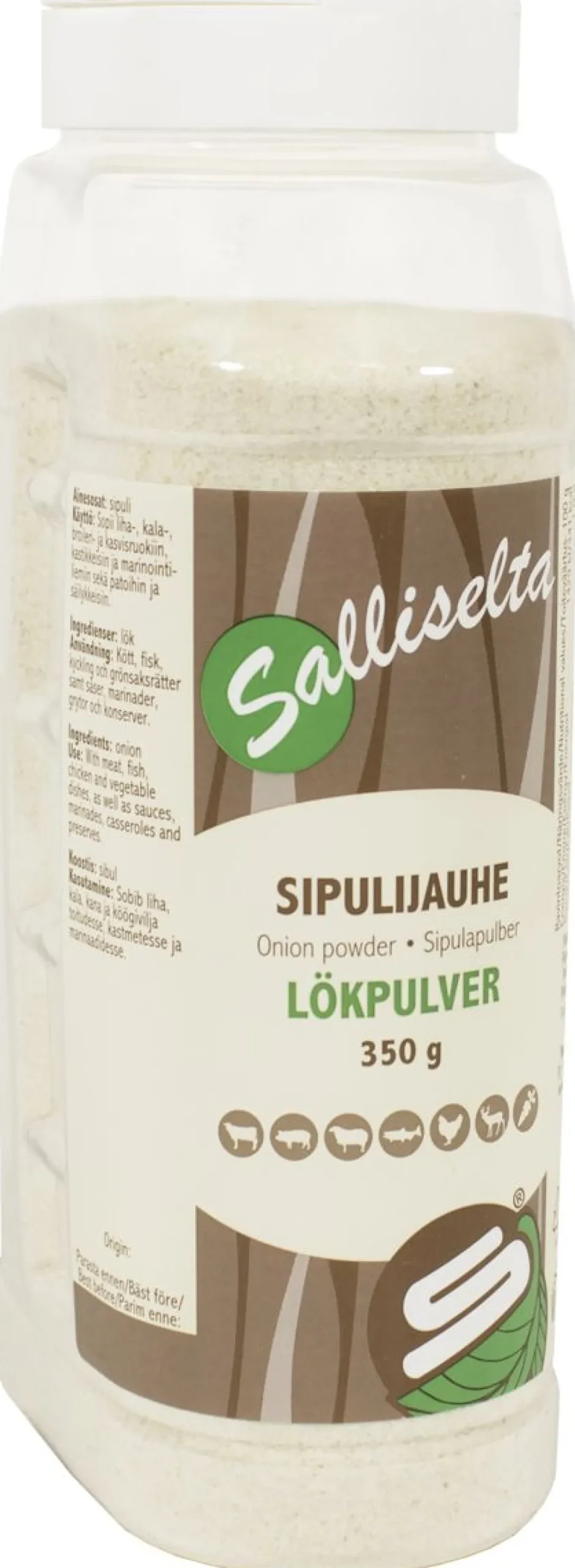 SALLINEN SIPULIJAUHE GRANULAD 359 G