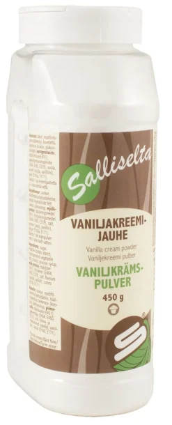 SALLINEN VANILJAKREEMIJAUHE 450 G