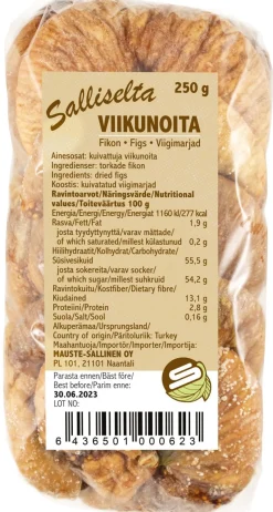 SALLINEN VIIKUNOITA 250 G