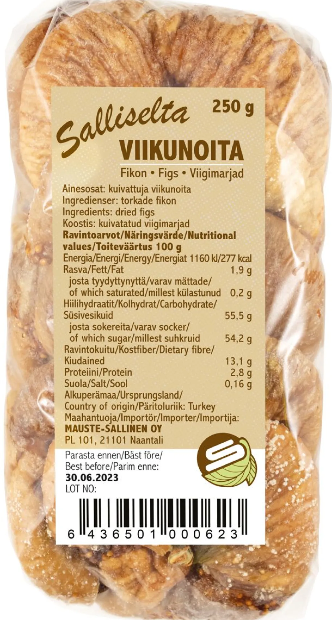 SALLINEN VIIKUNOITA 250 G