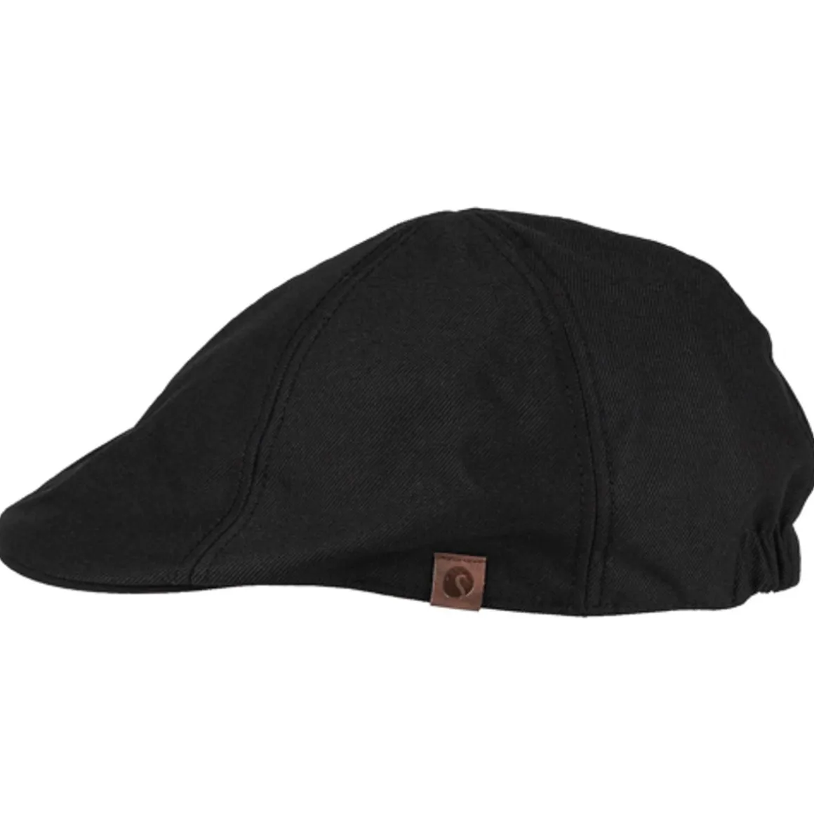 SALON FLAT CAP BAMBOO, MUSTA, 58