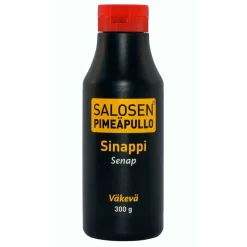 SALOSEN PIMEÄPULLO SINAPPI VÄKEVÄ 300 G