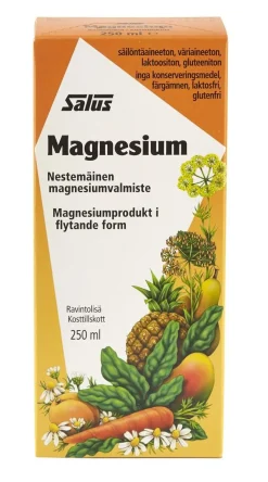 SALUS MAGNESIUM VITAM.MEHUVALMISTE 250 ML