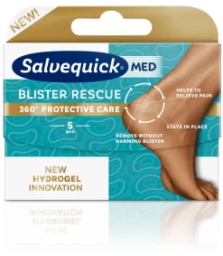 SALVEQUICK MED BLISTER RESCUE RAKKOLAASTARI 5KPL 5 KPL