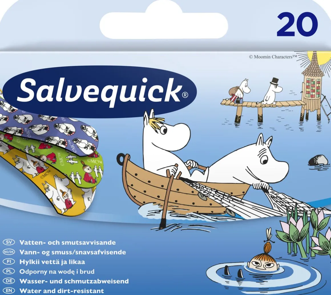 SALVEQUICK MUUMI LASTENLAASTARI 3 KOKOA 20 KPL