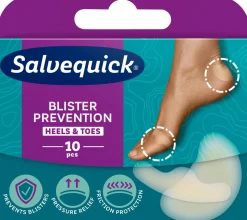 SALVEQUICK RAKKOLAASTARI MULTIPACK FOOT CARE 10 KPL