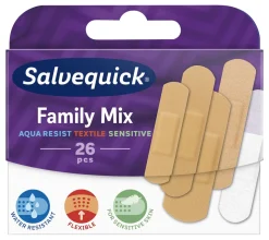 SALVEQUICK SALVEQUICK 26KPL FAMILY MIX LAASTARI 26 KPL