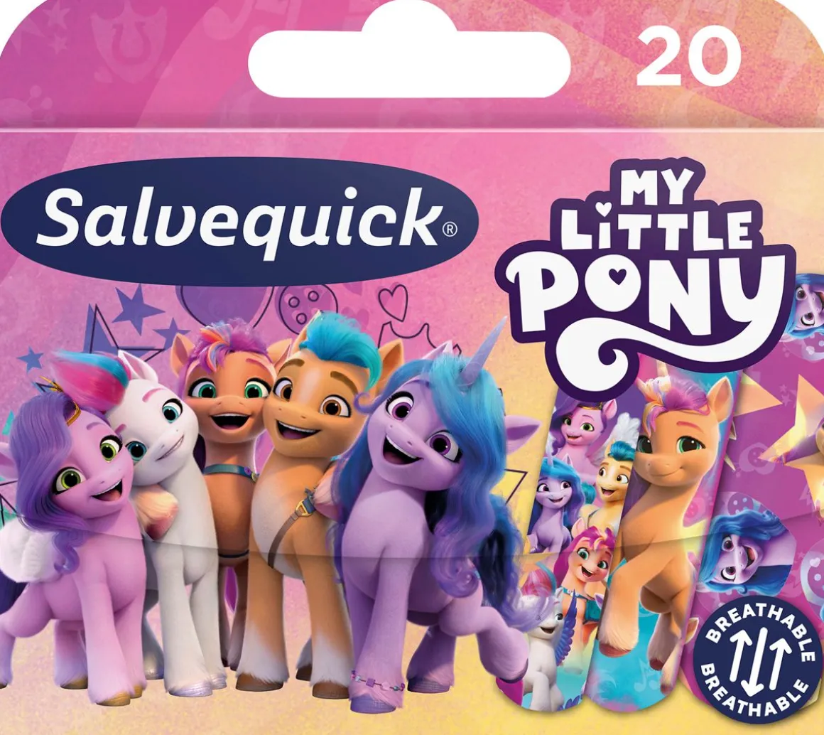 SALVEQUICK MY LITTLE PONY LASTENLAASTARI 20KPL 20 KPL