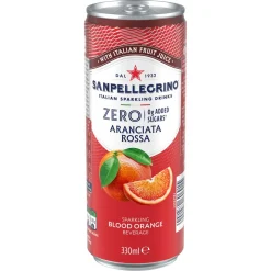 SAN PELLEGRINO ZERO ARANCIATA ROSSA TLK 330 ML