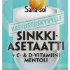 SANA-SOL SINKKIAS.+C&D-VITAMIINI MENTOLI IMESKELYTABL. 100 KPL