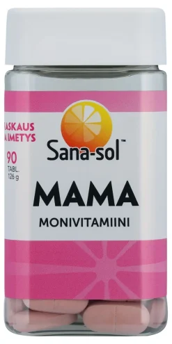 SANA-SOL MAMA MONIVITAMIINI 90 KPL