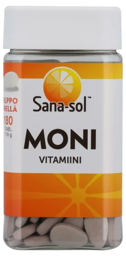 SANA-SOL MONIVITAMIINI 180 KPL