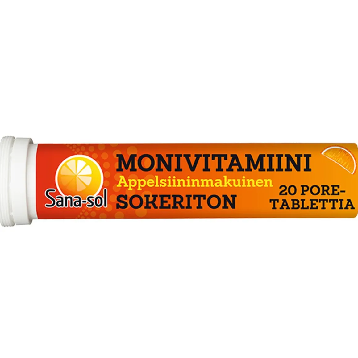 SANA-SOL MONIVITAMIINI PORE APPELSIINI 20 KPL