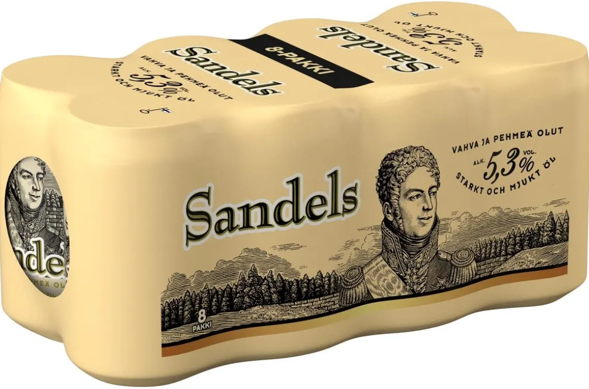 SANDELS 5,3% 0,33 TLK 8-PACK 2,64 L