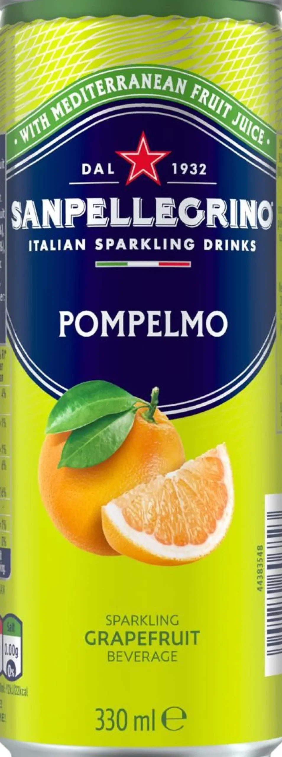 SAN PELLEGRINO NATURALI POMPELMO TLK 330 ML