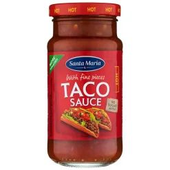 SANTA MARIA TEX MEX TACO SAUCE HOT 350 G