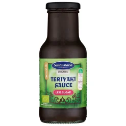 SANTA MARIA TERIYAKI LESS SUGAR LUOMU 250 ML