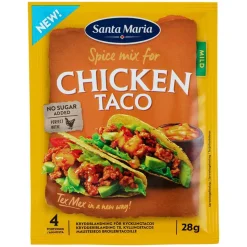 SANTA MARIA TEXMEX CHICKEN TACO SPICE MIX 28 G