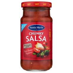 SANTA MARIA TEX MEX CHUNKY SALSA HOT 230 G