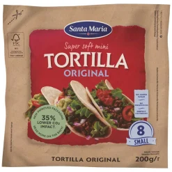 SANTA MARIA TEX MEX TORTILLA SMALL 200 G
