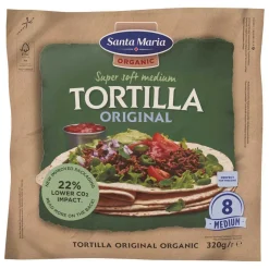SANTA MARIA TORTILLA WHEAT LUOMU 320 G