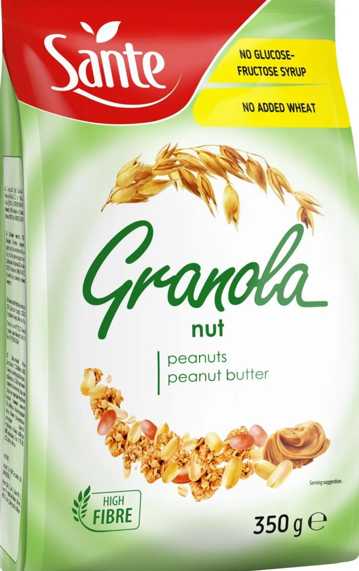 SANTE KAURAGRANOLA PÄHKINÄT 350 G
