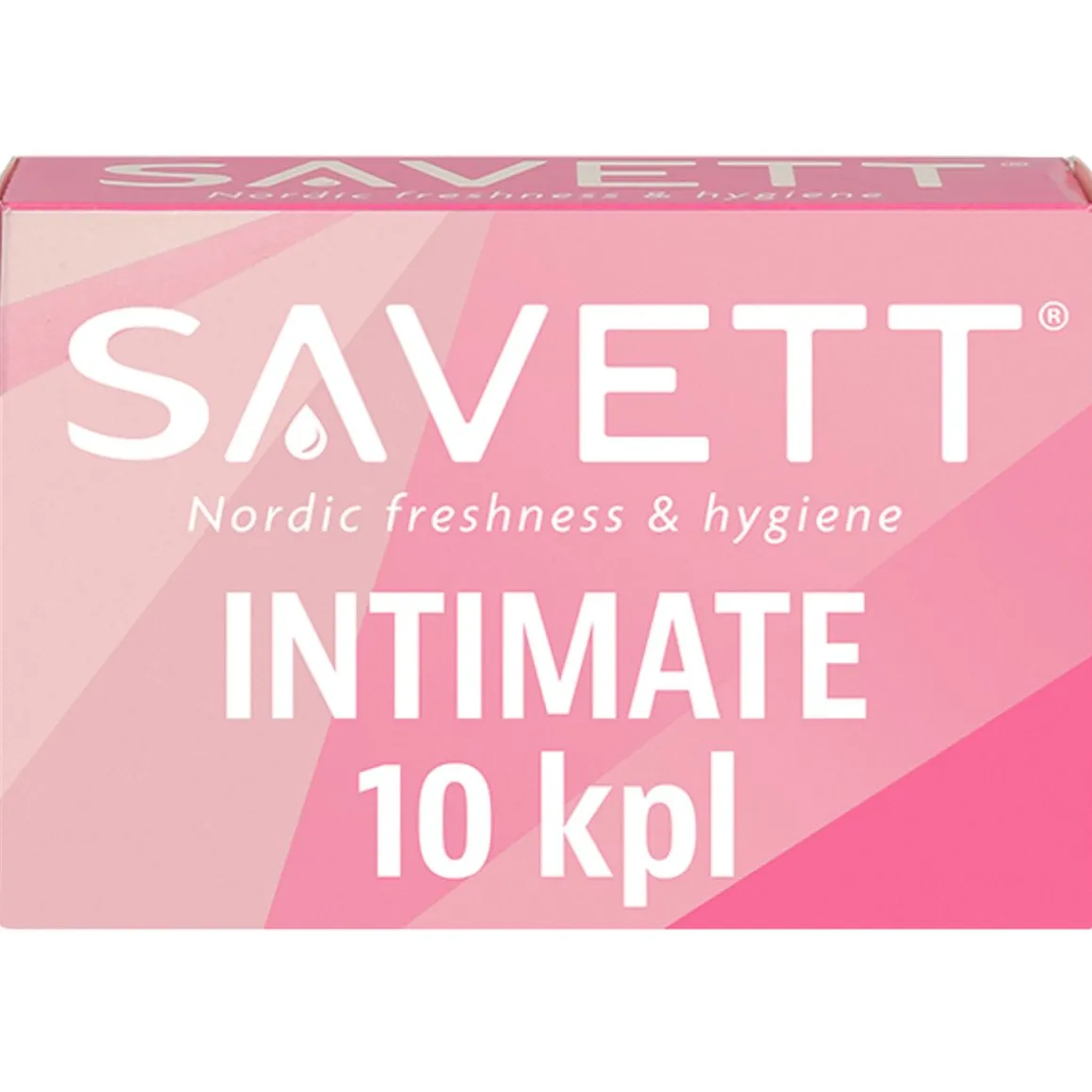 SAVETT INTIM KOSTEUSPYYHE 10 KPL