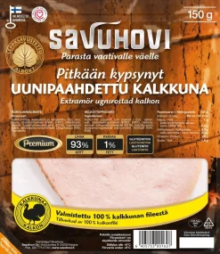 SAVUHOVI PITKÄÄN KYPSYNYT UUNIPAAHDETTU KALKKUNA 150 G