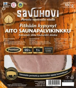SAVUHOVI PITKÄÄN KYPSYNYT SAUNAPALVIKINKKU 180 G