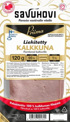 SAVUHOVI PRIIMA LIEKITETTY KALKKUNA 120 G