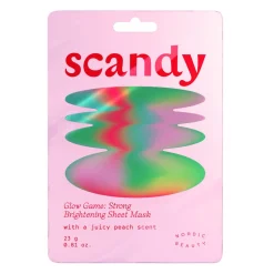 SCANDY GLOW GAME: STRONG BRIGHTENING SHEET MASK