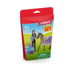 SCHLEICH TASKUSETTI KAUNEUSSETTI KIMIN KANSSA