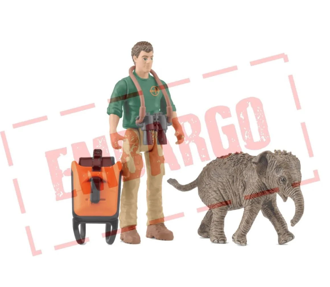 SCHLEICH TASKUSETTI TUTKIJA TUTKIMUSMATKALLA
