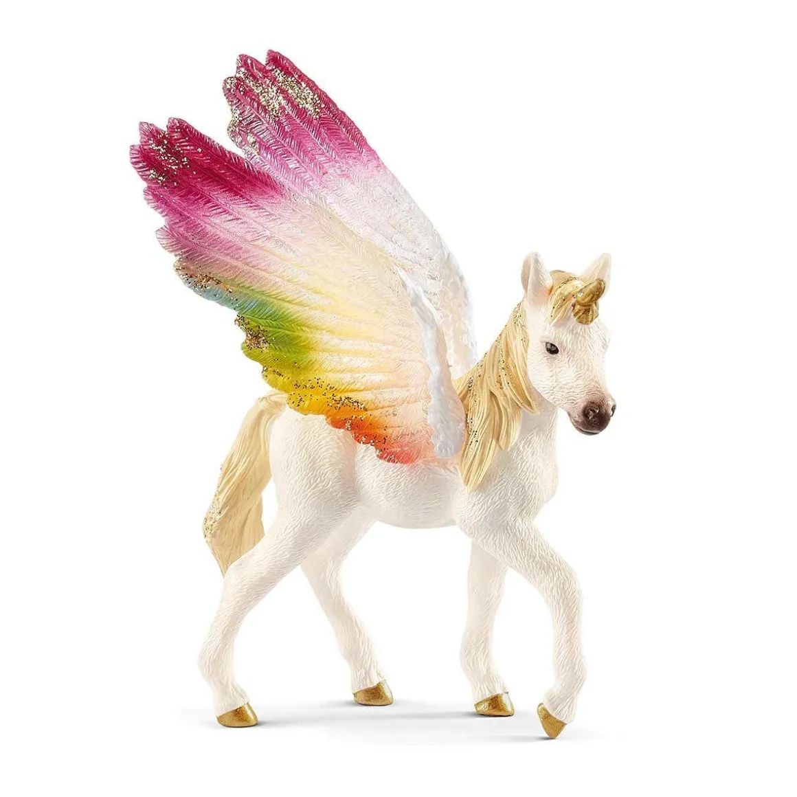 SCHLEICH WINGED RAINBOW UNICORN, FOAL