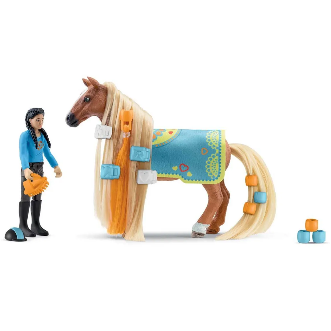 SCHLEICH ALOITUSSETTI - KIM & CARAMELO