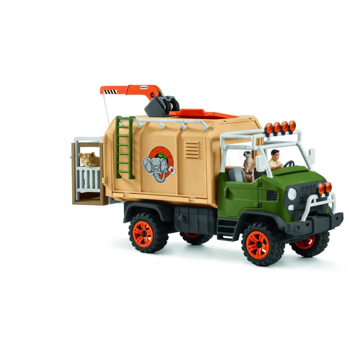 SCHLEICH ELÄINTEN PELASTUSAJONEUVO